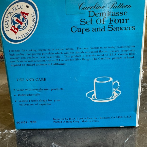 NEW Cordon Bleu Espresso Set - Picture 5 of 5